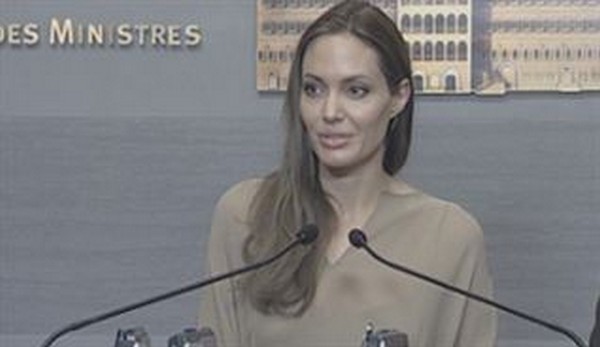 Angelina Jolie in Lebanon